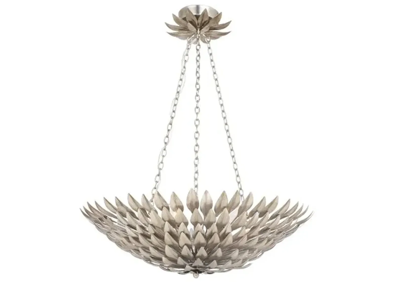 Broche Chandelier - Crystorama - Silver