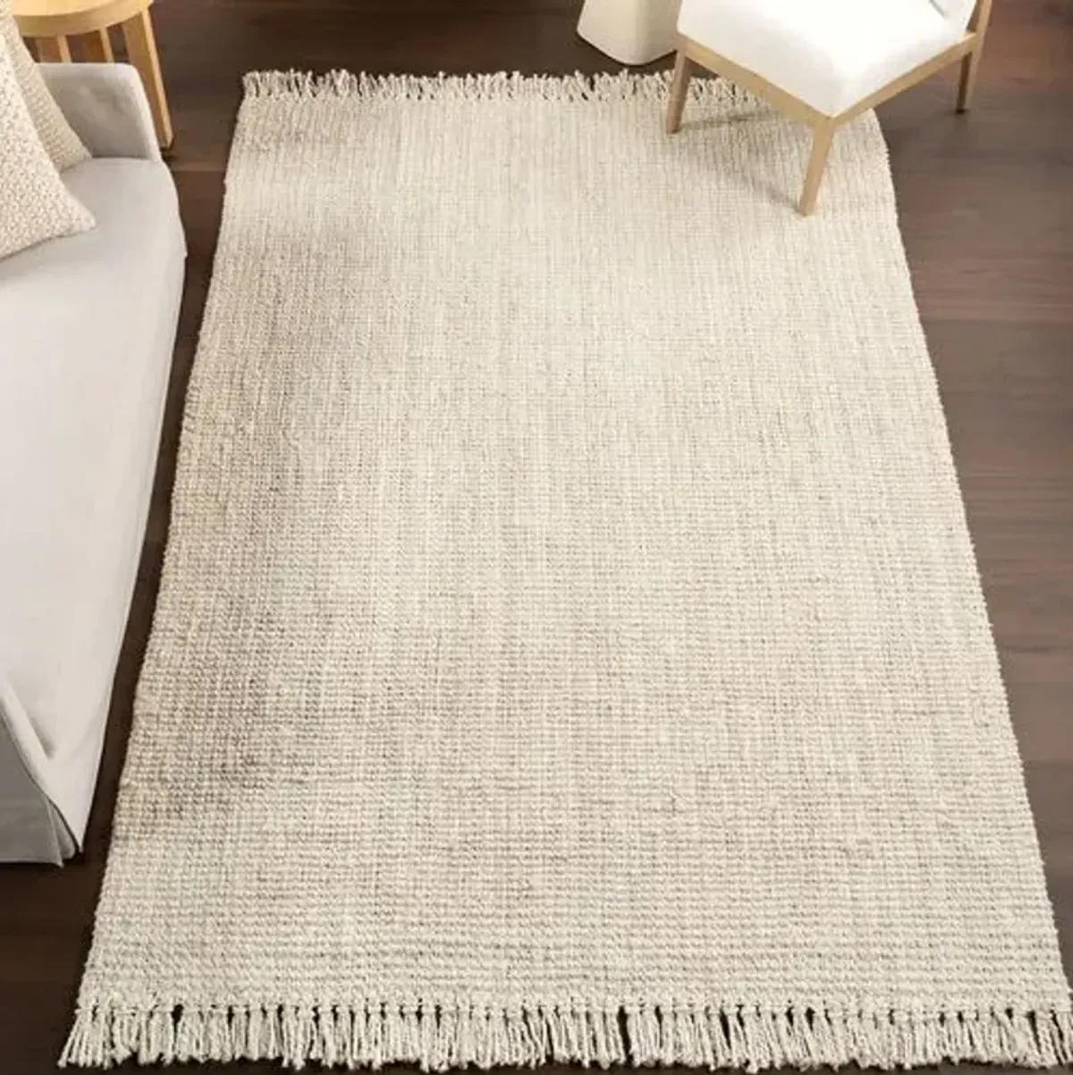 Bristol Jute Rug - Bleached - Beige - Beige