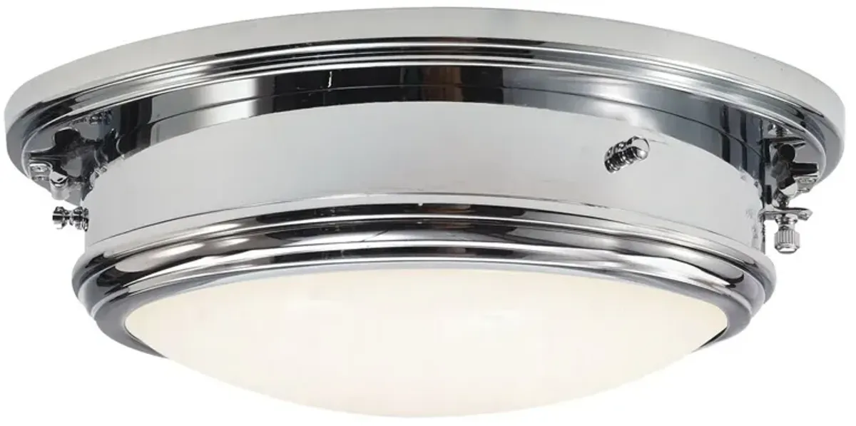 Ralph Lauren Home - Visual Comfort - Marine Flush Mount - Silver