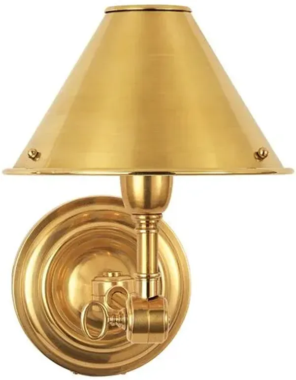 Ralph Lauren Home - Visual Comfort - Anette Single Sconce - Gold