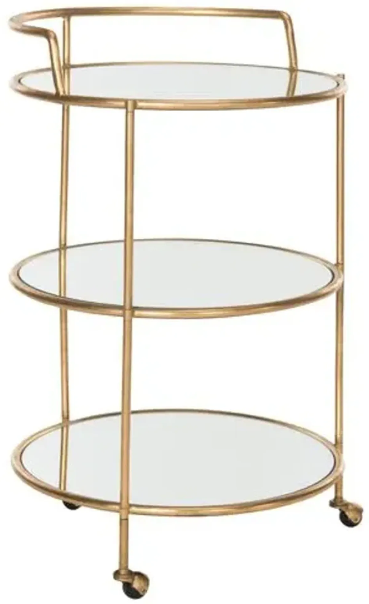 Dominika Bar Cart - Gold