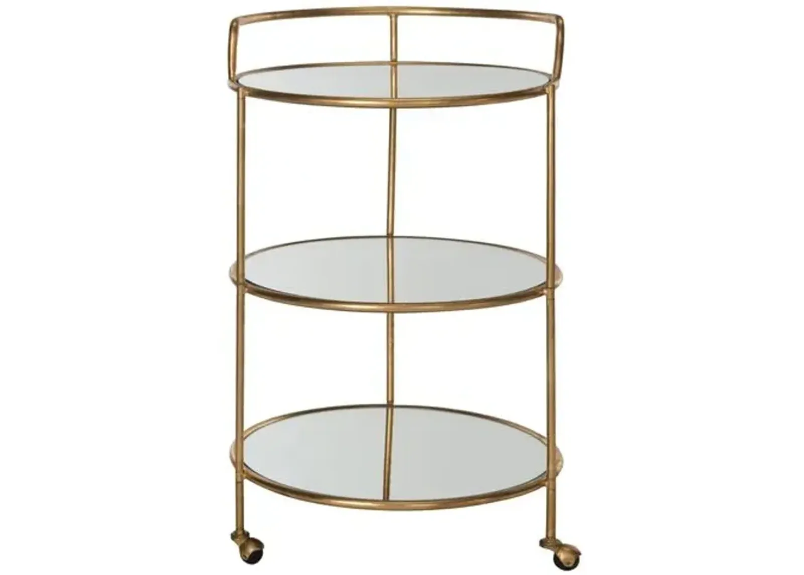 Dominika Bar Cart - Gold