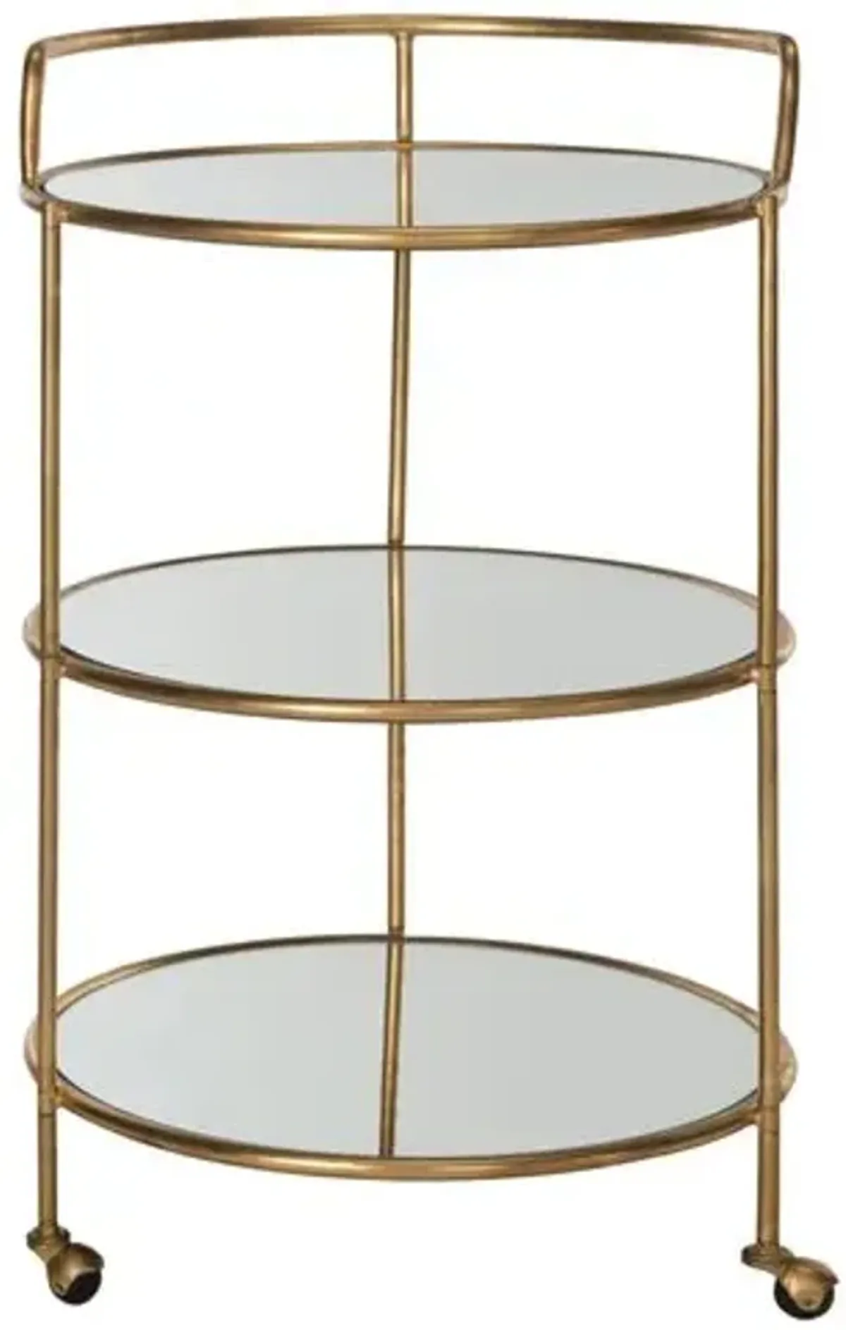 Dominika Bar Cart - Gold