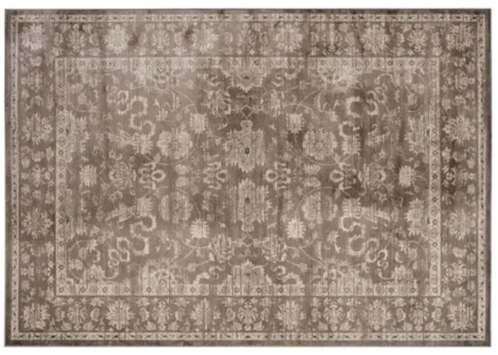 3'3"x5'3" Brock Rug - Brown/Ivory - Gray - Gray