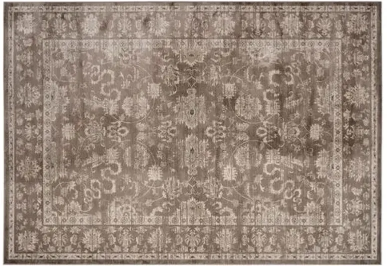 3'3"x5'3" Brock Rug - Brown/Ivory - Gray - Gray