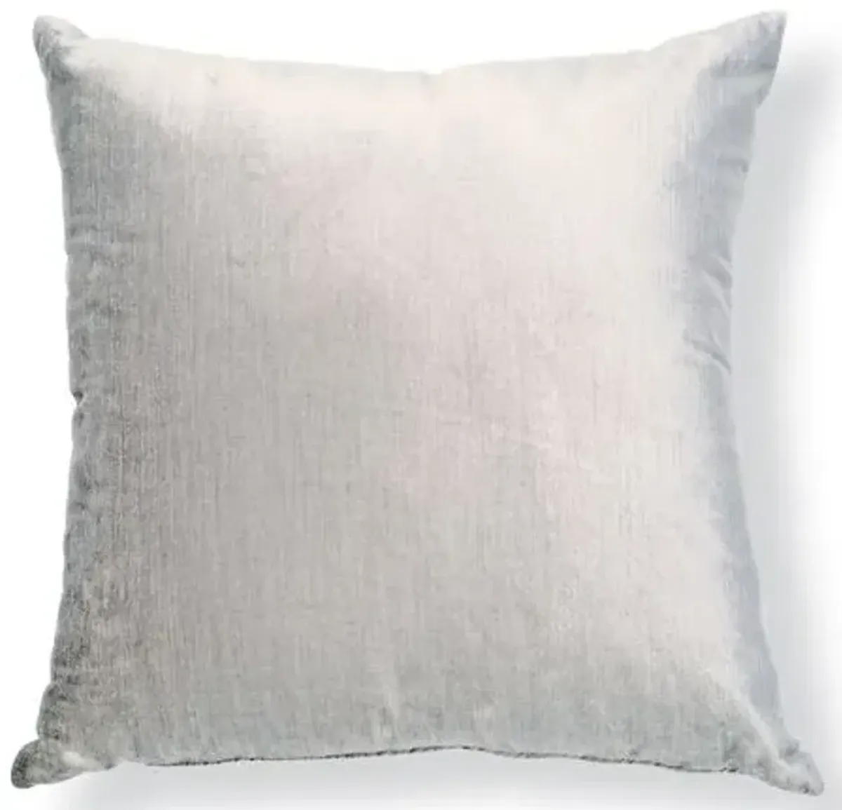 Zebra Striped Pillow - Silver - Le-Coterie