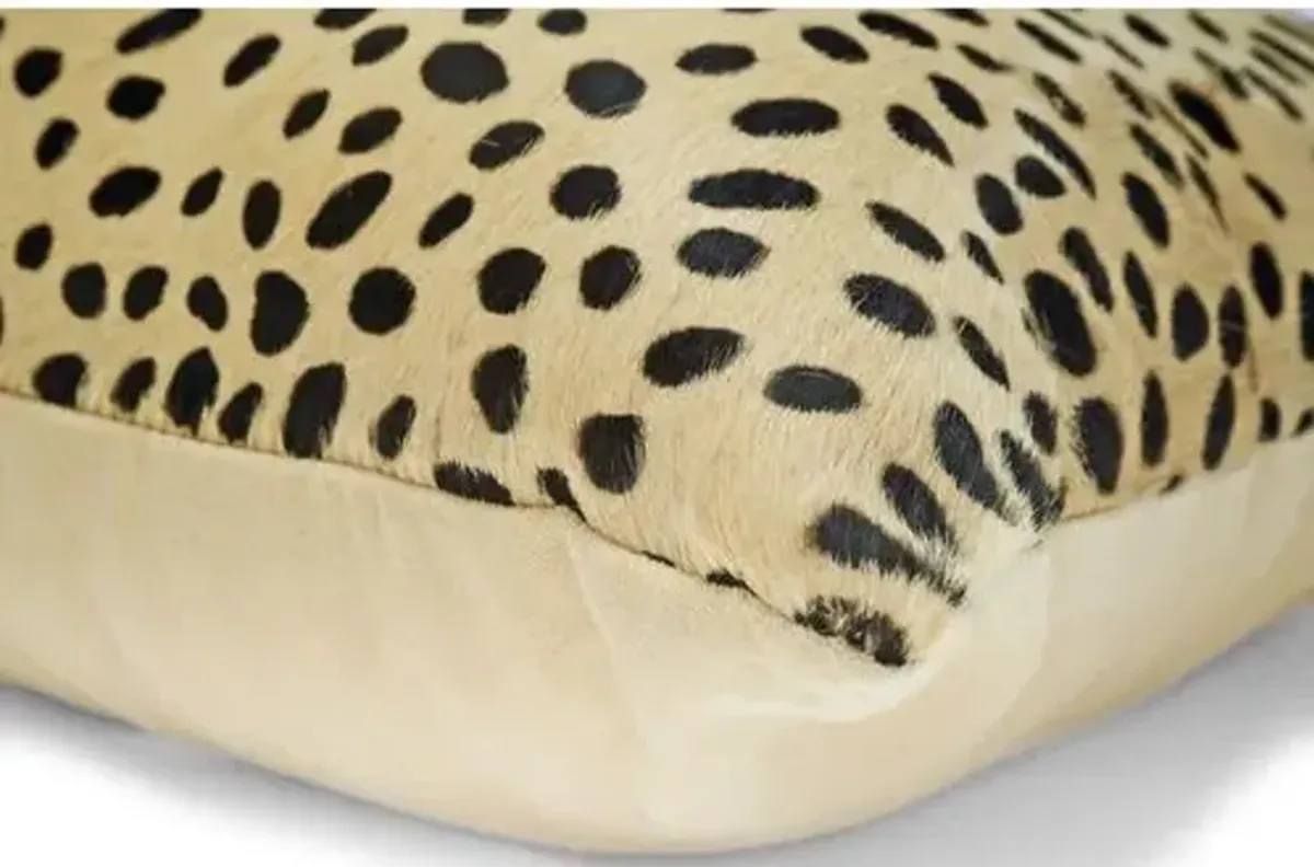 Cheetah Pillow - Beige - Le-Coterie