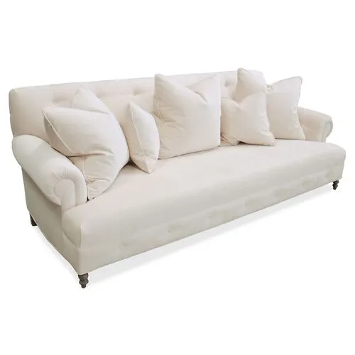 Mrs. Smith 94.5" Chenille Sofa - Haute House Home - Handcrafted