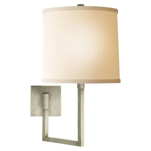 Visual Comfort - Aspect 19" Articulating Sconce - Pewter - Ivory