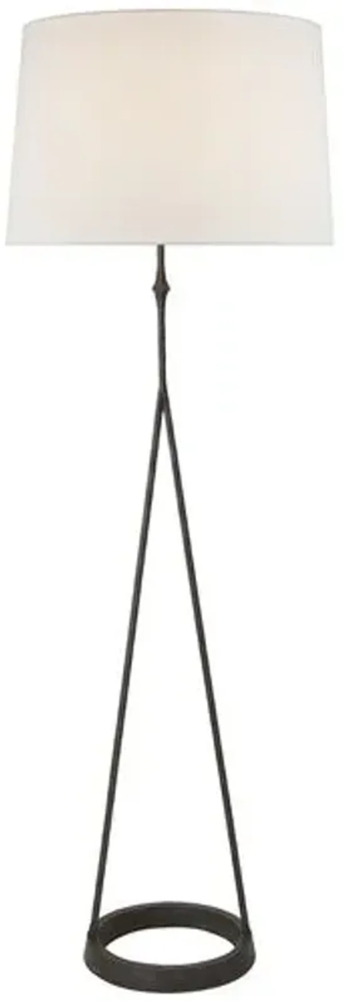 Visual Comfort - Dauphine Floor Lamp - Aged Iron