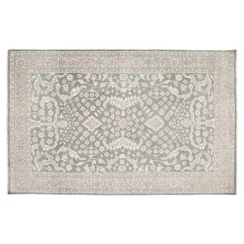 Serene Rug - Charcoal/Moss - Gray - Gray