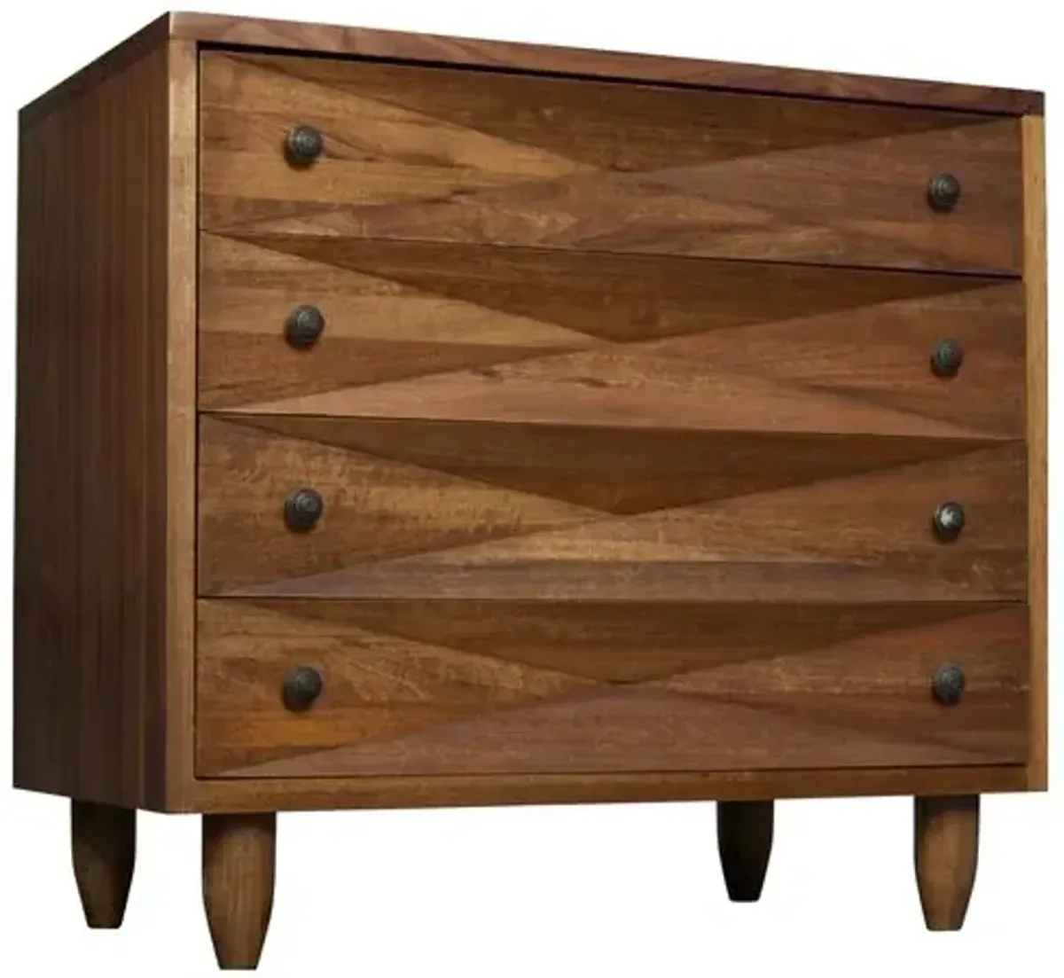 Diamond Dresser - Dark Walnut - Noir - Brown