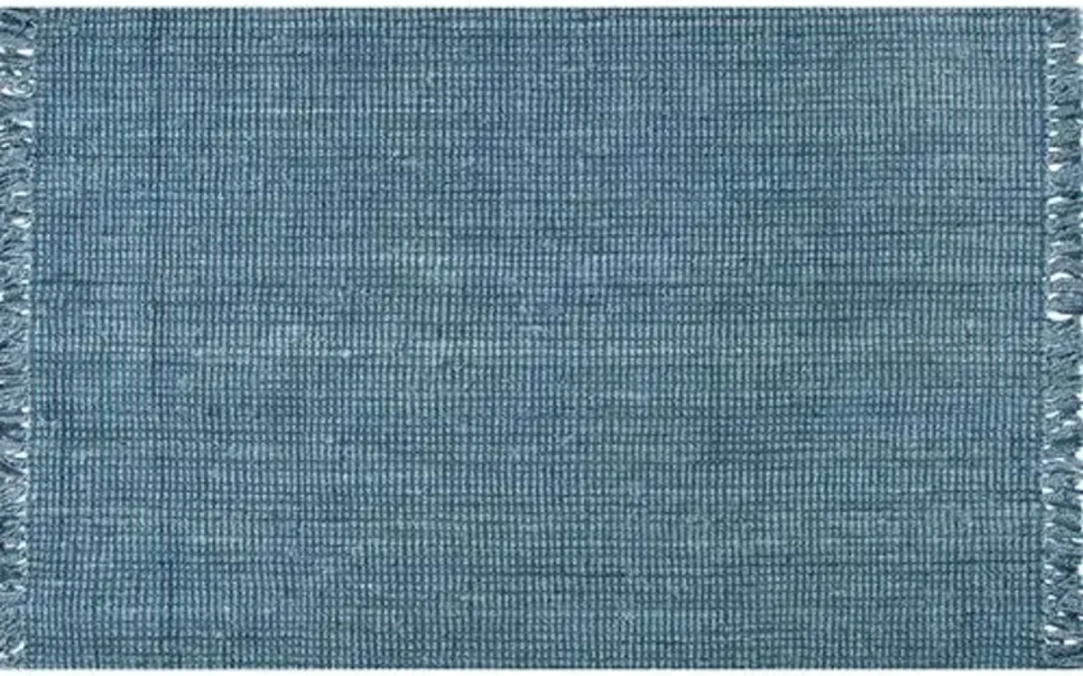 Bristol Jute Rug - Blue - Blue