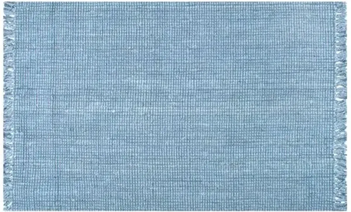 Bristol Jute Rug - Blue - Blue