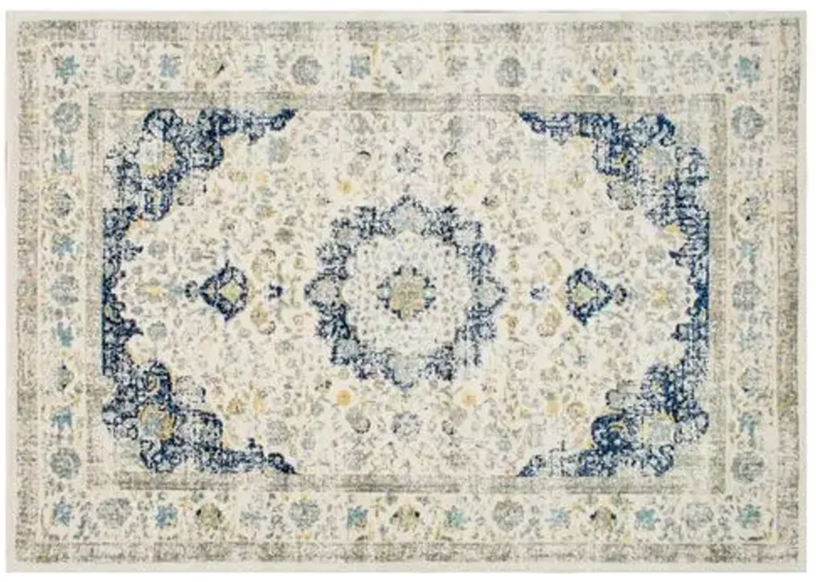 Daran Rug - Blue - Blue