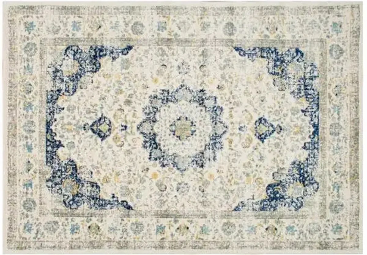 Daran Rug - Blue - Blue