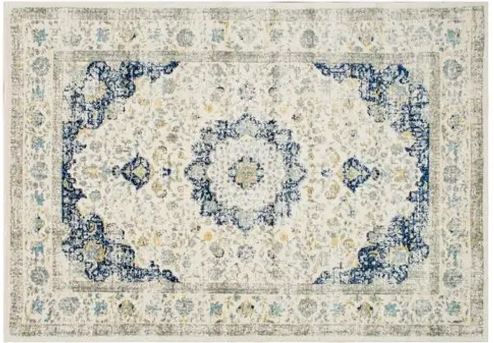 Daran Rug - Blue - Blue