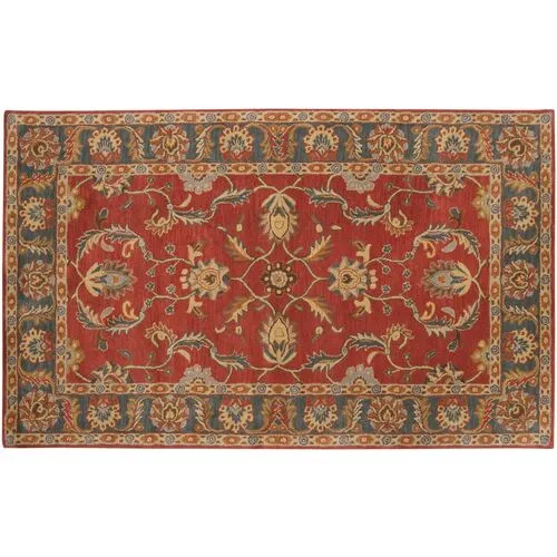 Buckeye Rug - Burgundy - Red - Red