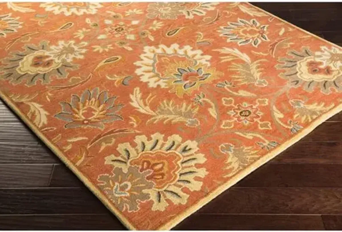 Gabriel Rug - Red Clay - Orange - Orange