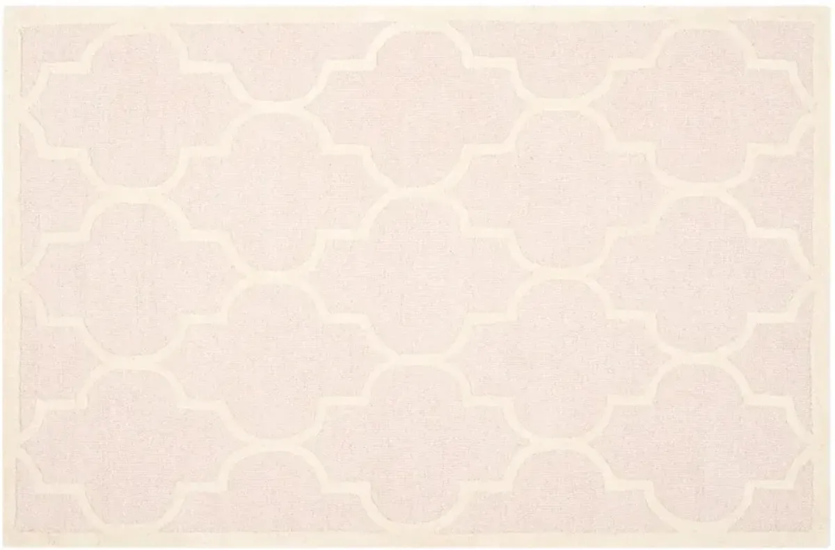 Sawyer Rug, Light Pink/Ivory