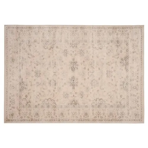 Geneva Rug - Silver - Beige - Beige