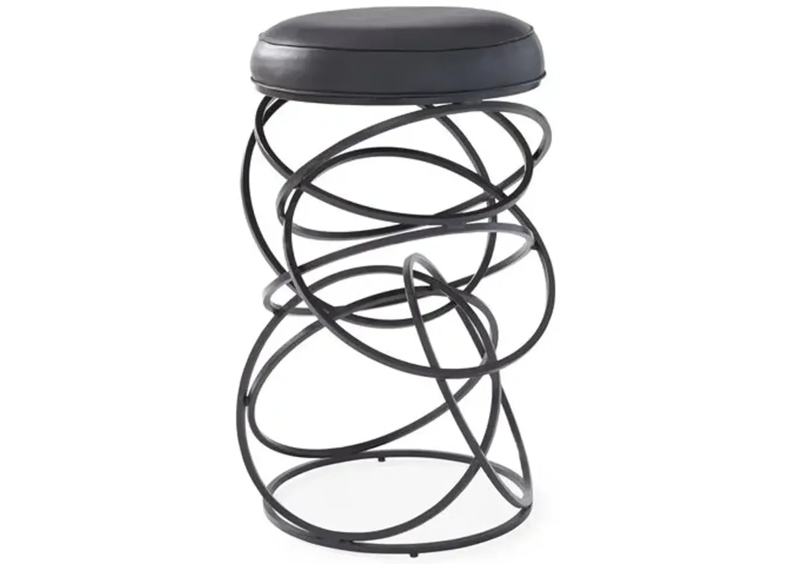 Ring Barstool - Black - Global Views