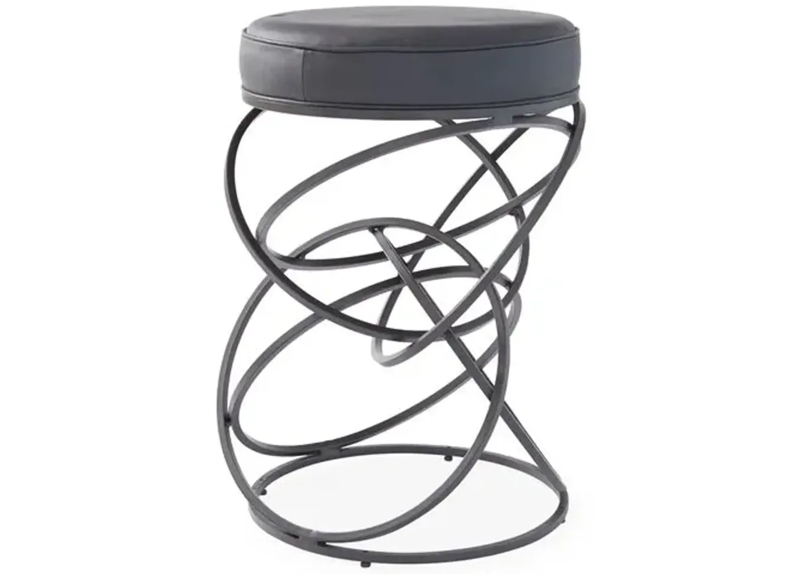 Ring Barstool - Black - Global Views