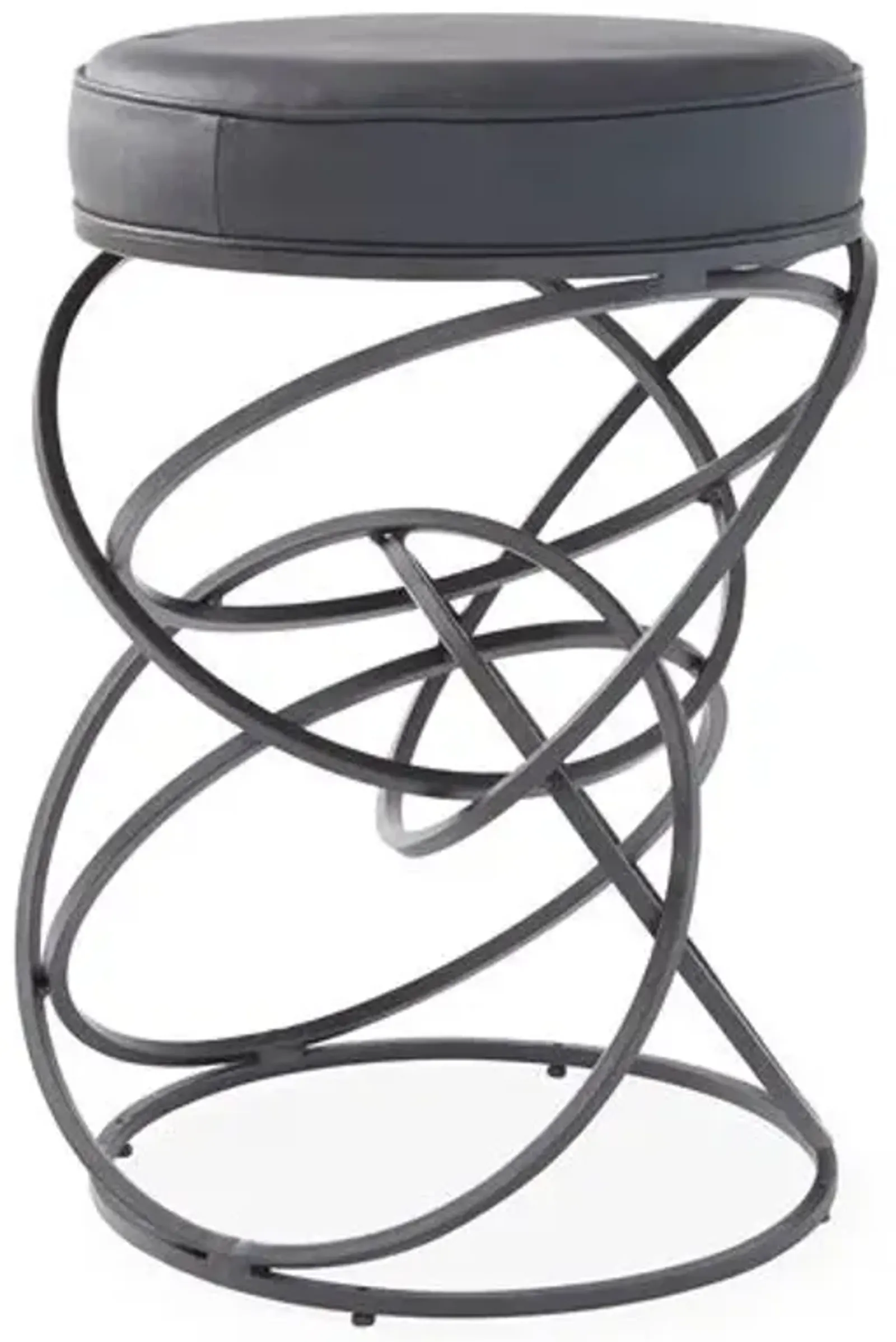 Ring Barstool - Black - Global Views