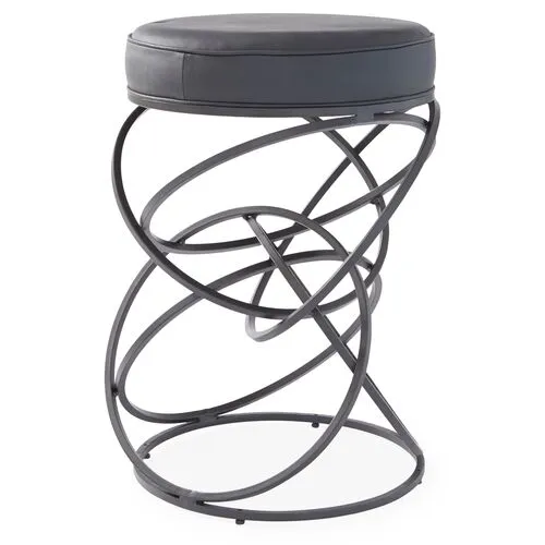 Ring Barstool - Black - Global Views