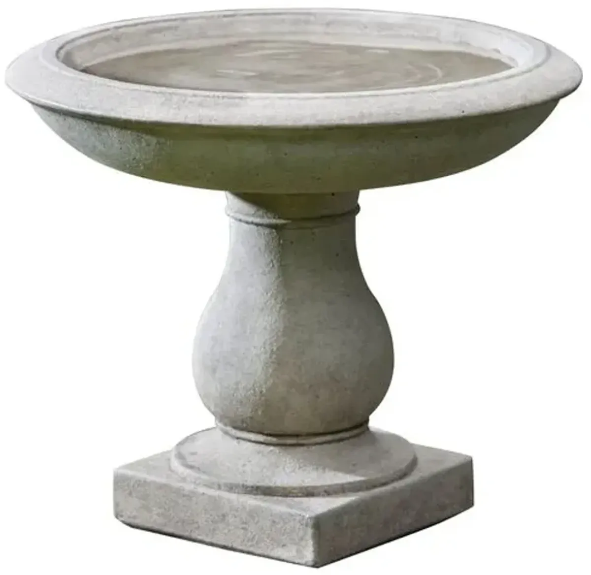 10.25" Beauvoir Birdbath - Gray - Campania International