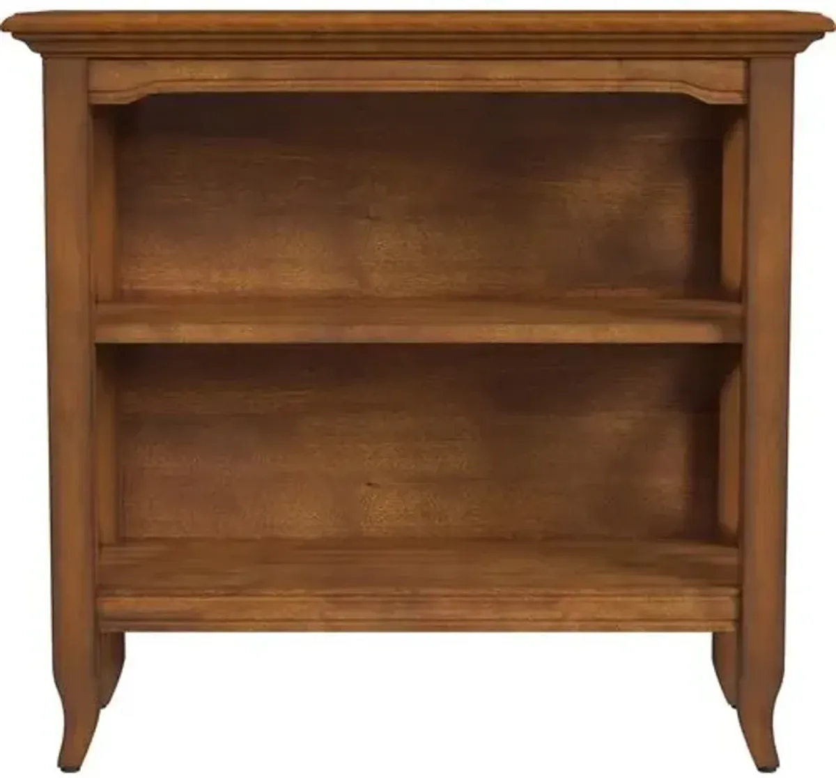 Agnes 32"W Bookcase - Brown