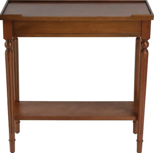 Jenna 2-Shelf Console, Olive Ash