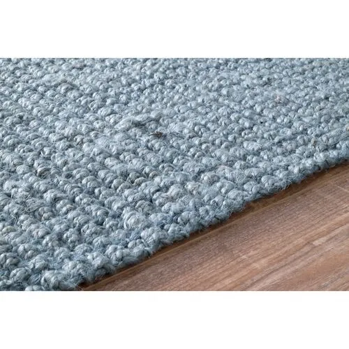 Bristol Jute Rug - Blue - Blue