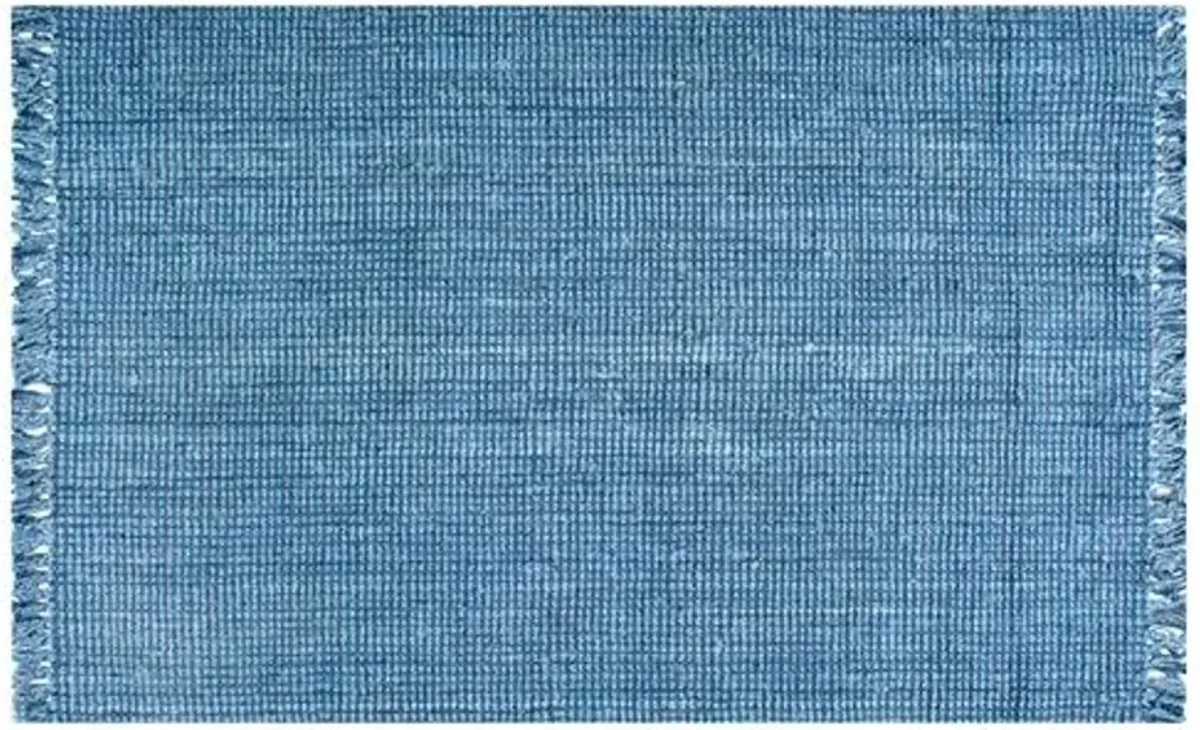 Bristol Jute Rug - Blue - Blue