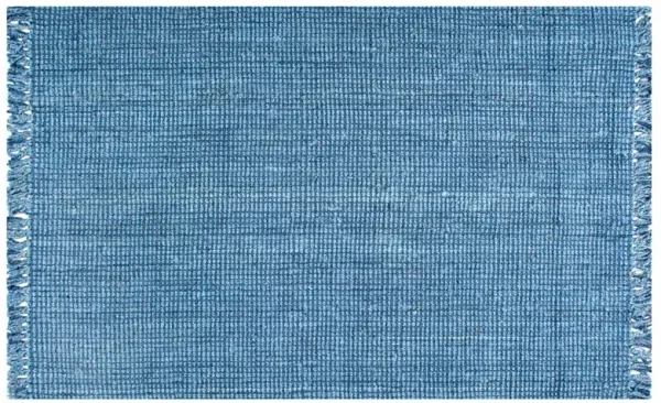 Bristol Jute Rug - Blue - Blue