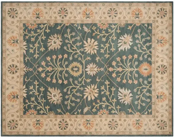 Raymond Rug, Blue/Light Gold