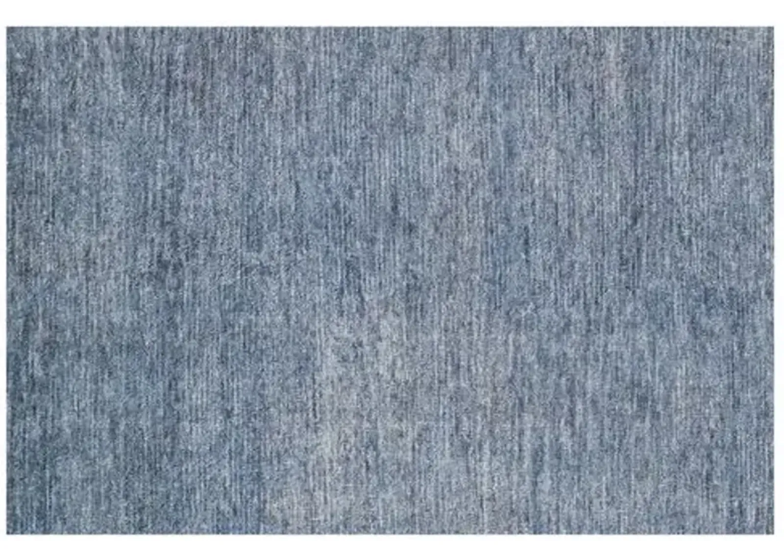 Stella Hand-Knotted Rug - Denim - Blue - Blue