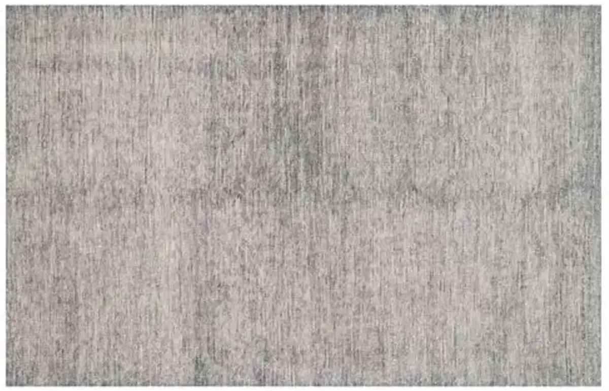 Stella Hand-Knotted Rug - Gray - Gray