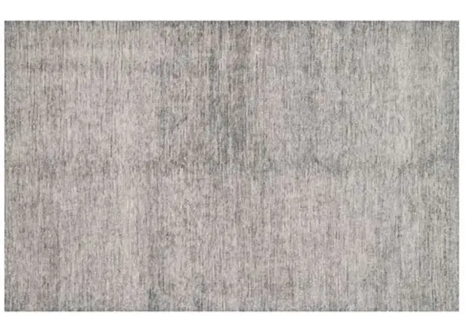 Stella Hand-Knotted Rug - Gray - Gray