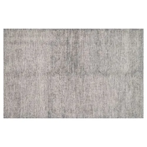 Stella Hand-Knotted Rug - Gray - Gray