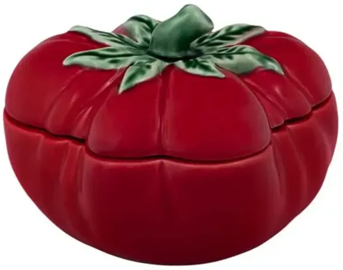 Tomato Container - Bordallo Pinheiro - Red