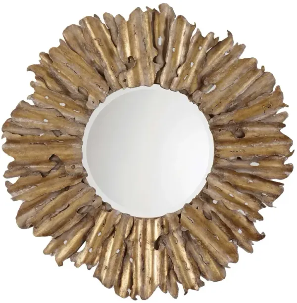 Hemani Wall Mirror, Light Gray