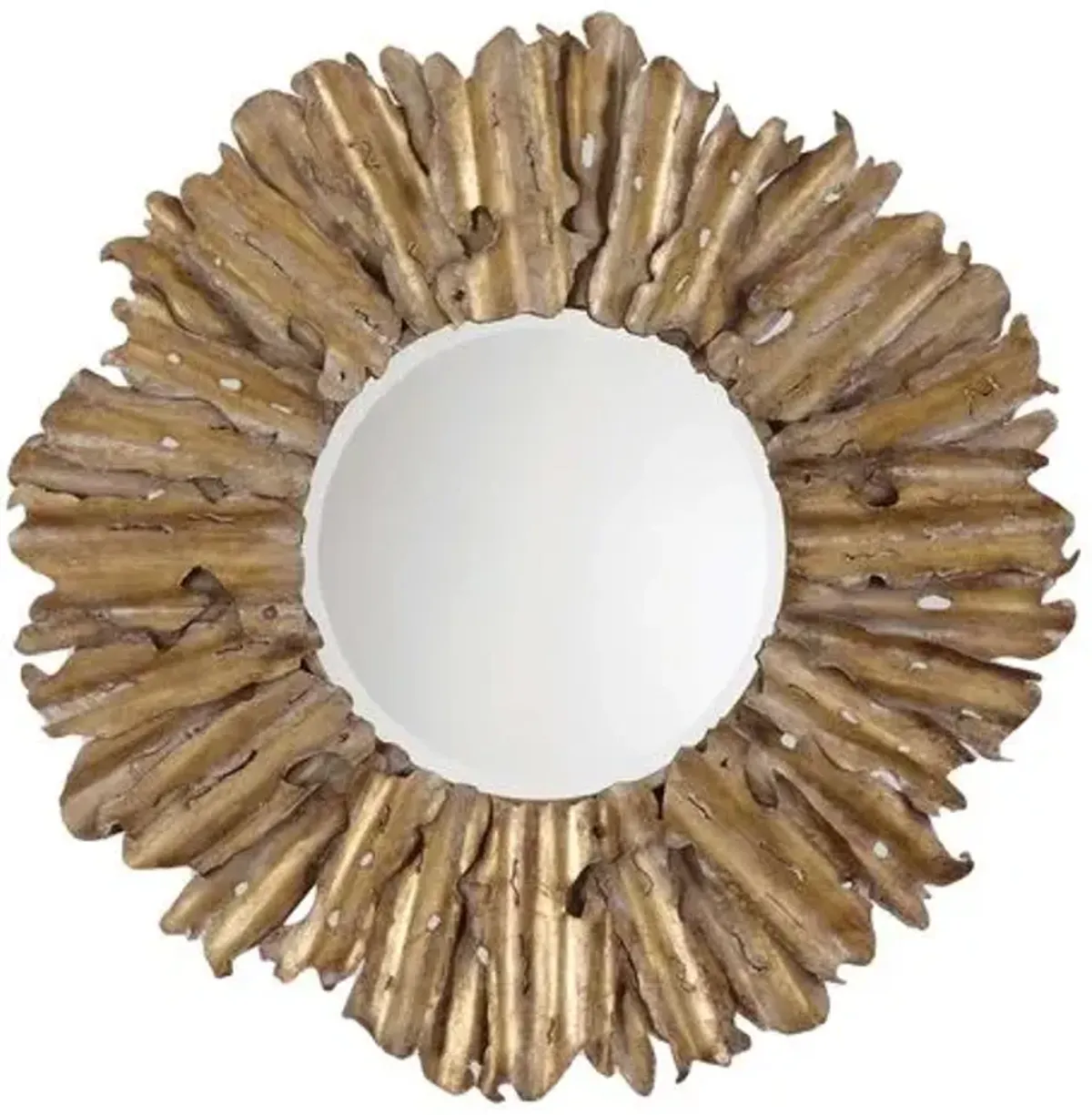Hemani Wall Mirror - Light Gray