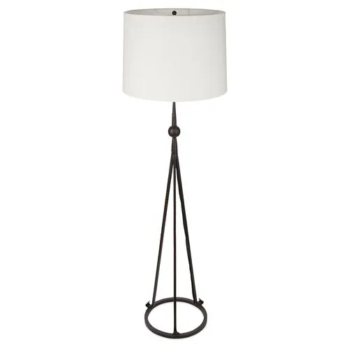 Visual Comfort - Celia Tripod Floor Lamp - Black