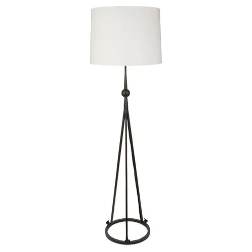 Visual Comfort - Celia Tripod Floor Lamp - Black