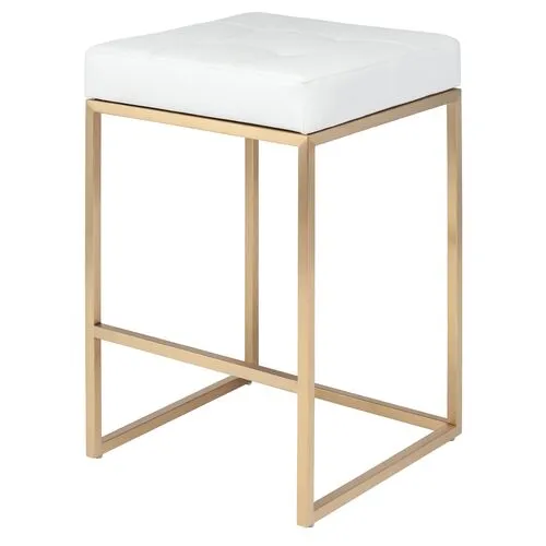 Lakeshore Counter Stool - White/