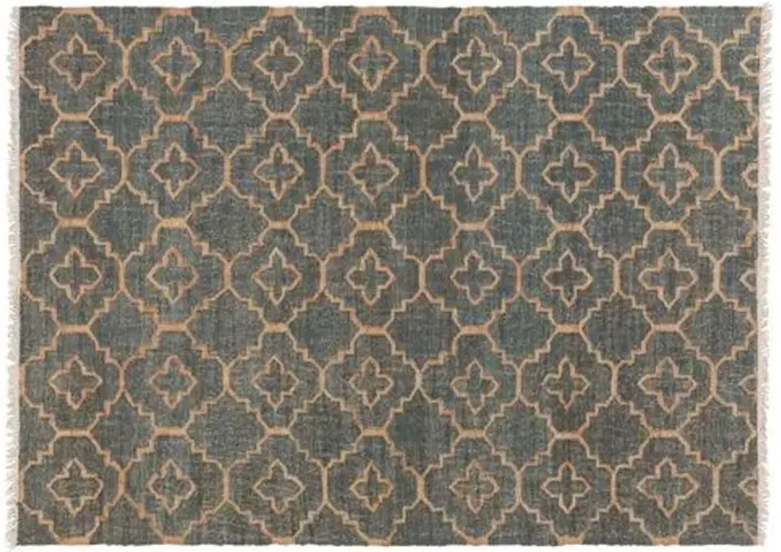 Laural Jute Rug - Brown - Brown