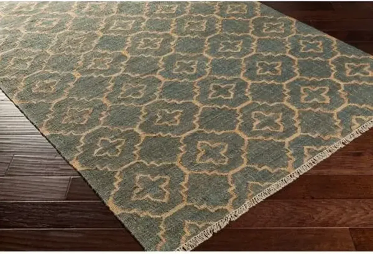 Laural Jute Rug - Brown - Brown