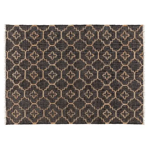 Laural Jute Rug - Brown - Brown