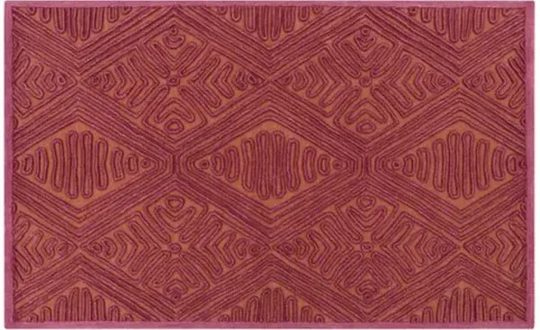 Tulemo Flat-Weave Rug - Red - Red